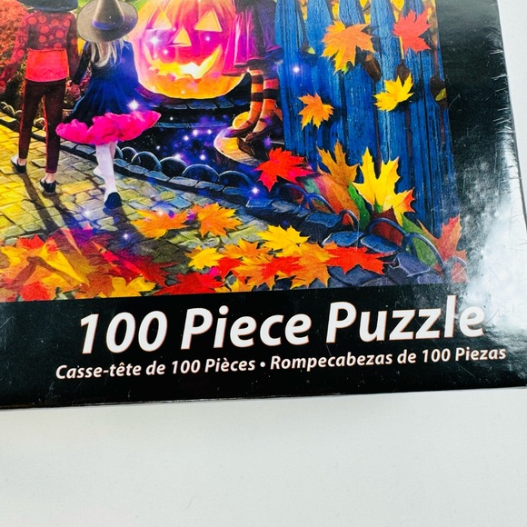 The Witching Hour 100 Piece Puzzle by Artist Rafael Trujillo Halloween Sealed - Picture 2 of 6